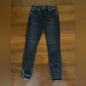 7 for all mankind high wait ankle gwenevere jeans size 26